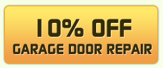 10% off garage door repair